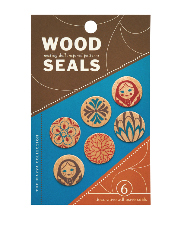Nesting Doll Wood Seals Nesting Doll Wood Seals