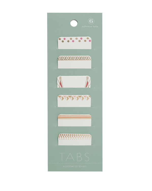 Adhesive Tabs: Art Deco Adhesive Tabs: Art Deco