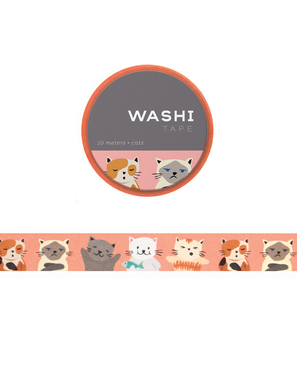Cats Washi Tape Cats Washi Tape