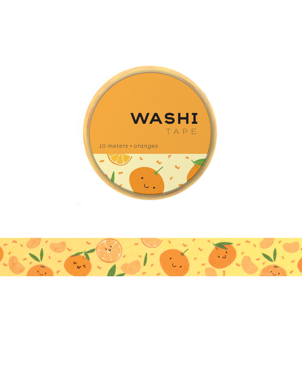 Oranges Washi Tape Oranges Washi Tape